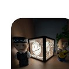 Ren x Webby Inpatient Asylum LED Light Box